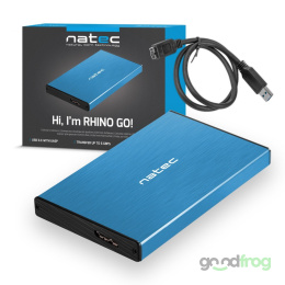 (Niebieski) Dysk zewnętrzny 320 GB USB 3.0 HDD Natec Rhino