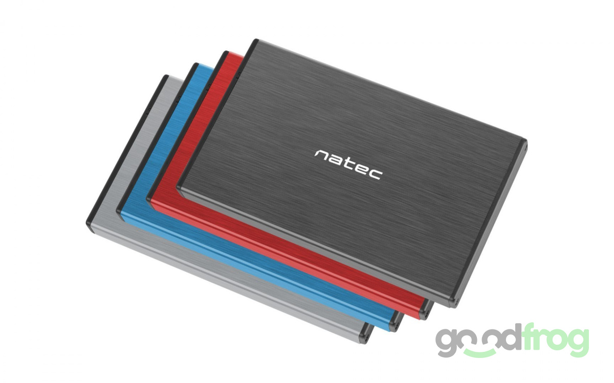 Dysk zewnętrzny 500 GB USB 3.0 HDD Natec Rhino / 4 kolory do wybory Dysk zewnętrzny 500 GB USB 3.0 HDD Natec Rhino / 4 kolory do wybory