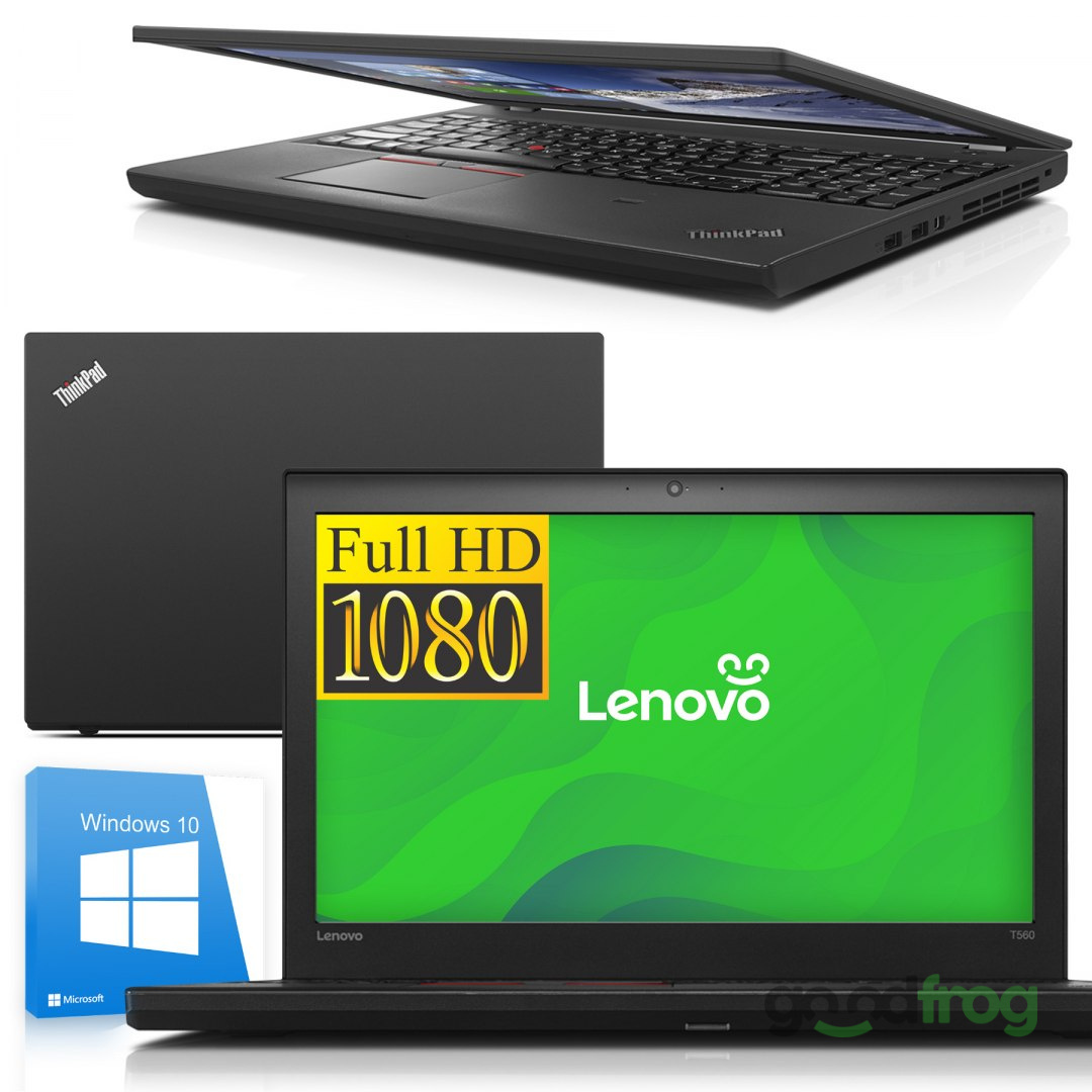 Lenovo ThinkPad T560 / 15 cali / SSD 256 GB / Intel Core i5 / Windows 10
