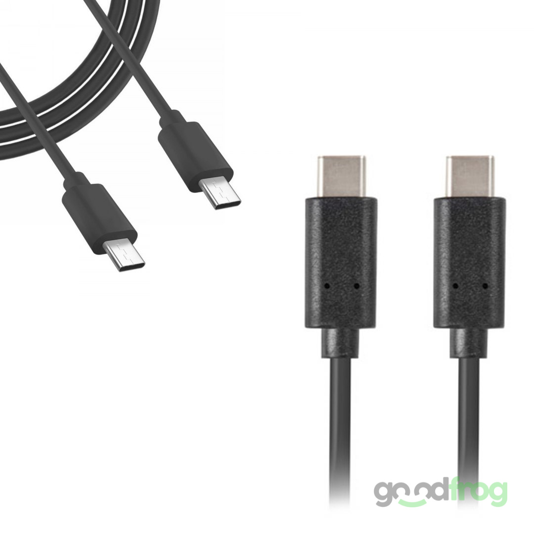 Kabel Lanberg USB-C (M) - USB-C (M) 1m