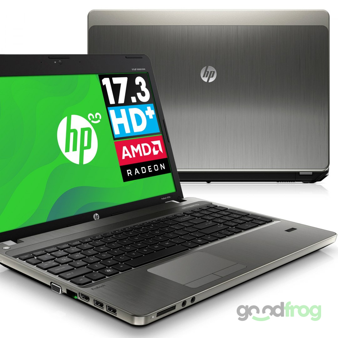 HP ProBook 4730s / 17-cali / 1600 x 900 / 8 GB RAM / SSD / Windows 10