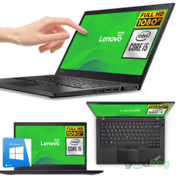 Lenovo ThinkPad T470S / Ekran dotykowy / 14