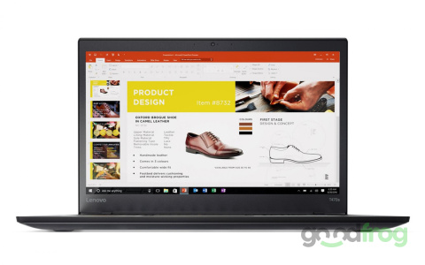 Lenovo ThinkPad T470S / Ekran dotykowy / 14" Full HD IPS / i5 / RAM 20 GB / SSD 256 GB / Windows 10 Lenovo ThinkPad T470S / Ekran dotykowy / 14" Full HD IPS / i5 / RAM 20 GB / SSD 256 GB / Windows 10