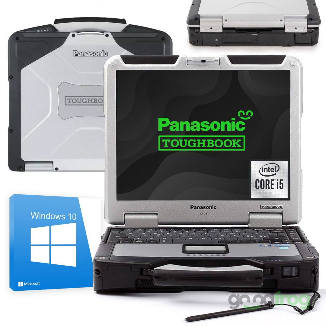 Panasonic Toughbook CF-31 Fully Rugge / Dotykowy / 13" / i5 / 8GB / 128GB SSD / W7/10