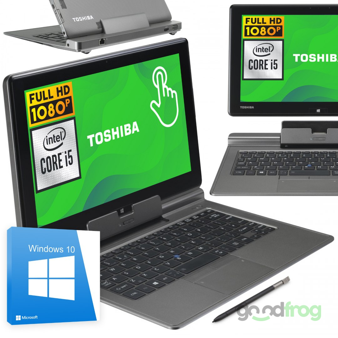 2W1 Toshiba Portégé Z10t / 11,6" TOUCH / Full HD / i5 / SSD / W10 2W1 Toshiba Portégé Z10t / 11,6" TOUCH / Full HD / i5 / SSD / W10