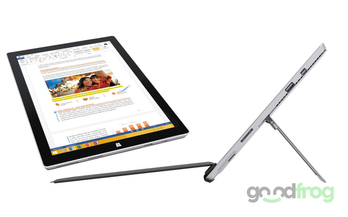2w1 Microsoft Surface PRO 3 (1631) / 12" 2K / TOUCH / i5 / 4GB / SSD 128GB / W10 PRO 2w1 Microsoft Surface PRO 3 (1631) / 12" 2K / TOUCH / i5 / 4GB / SSD 128GB / W10 PRO