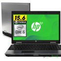 HP EliteBook 8540P / 15" / 1600x900 / i5 / 8GB / SSD 512GB / nVidia / W7/10