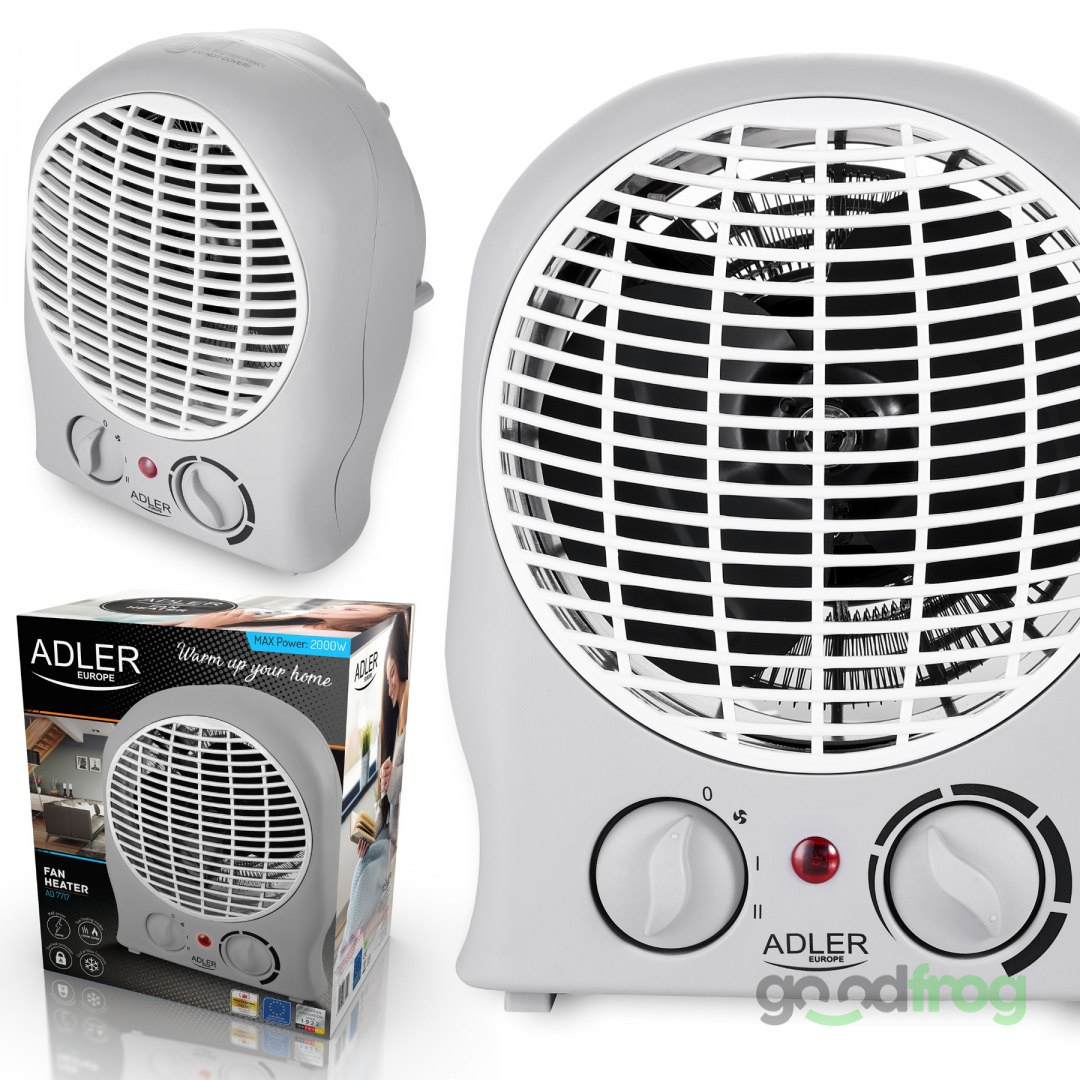 Termowentylator Adler (AD 7717) / Wiatrak / 2000W Termowentylator Adler (AD 7717) / Wiatrak / 2000W