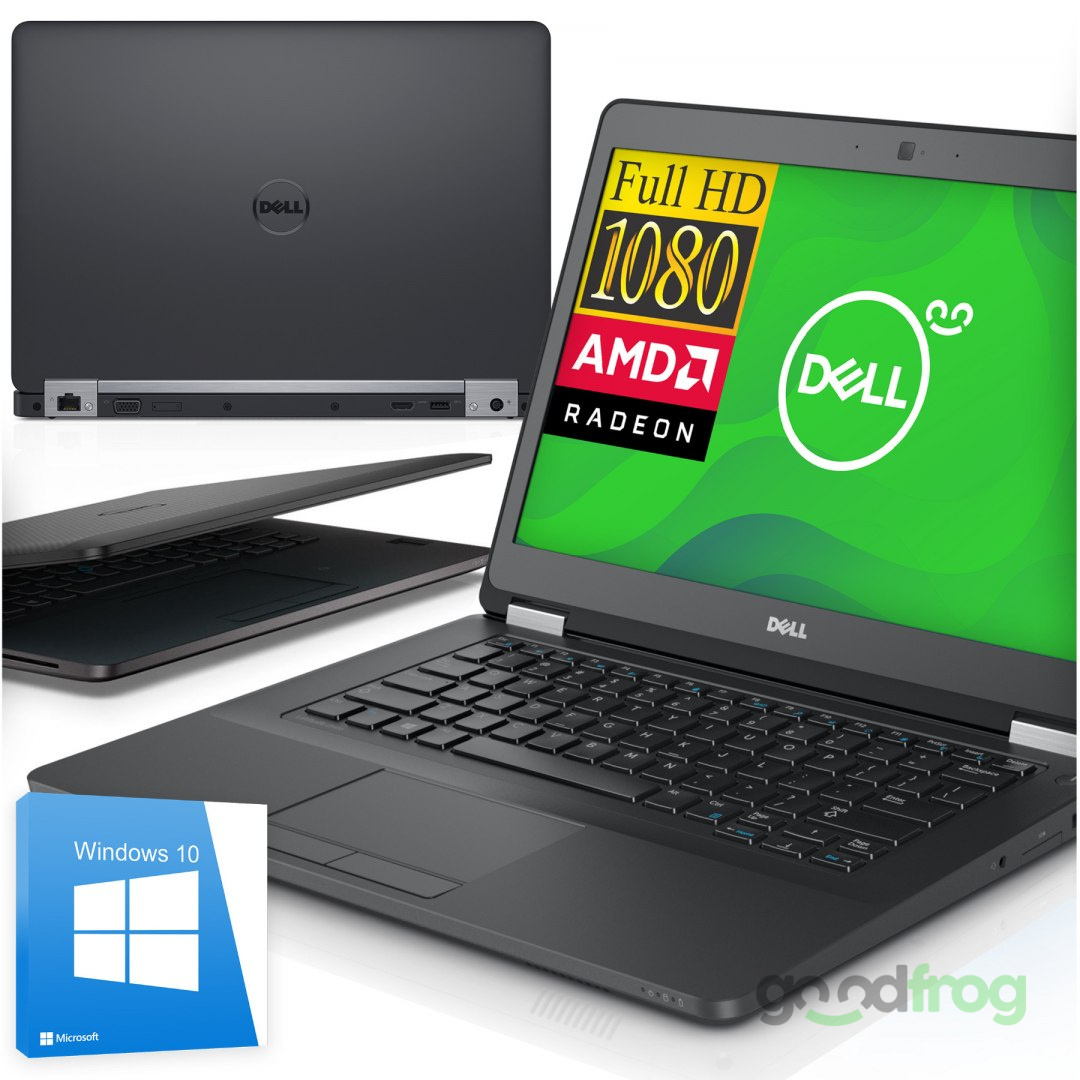 Dell Latitude E5470 / 14" / Full HD / i5 4CORE / 16GB / SSD 256 GB / AMD Radeon / W10 Dell Latitude E5470 / 14" / Full HD / i5 4CORE / 16GB / SSD 256 GB / AMD Radeon / W10