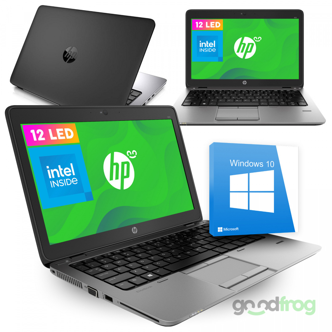 HP EliteBook 820 G2 / 12" / i7 vPro / 8GB / SSD 128GB / W10