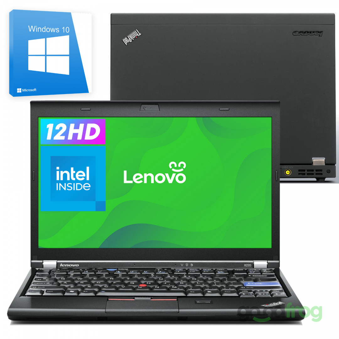 Lenovo Thinkpad X220 / 12,5" / i5 / 4GB / SSD 128GB / W10/7