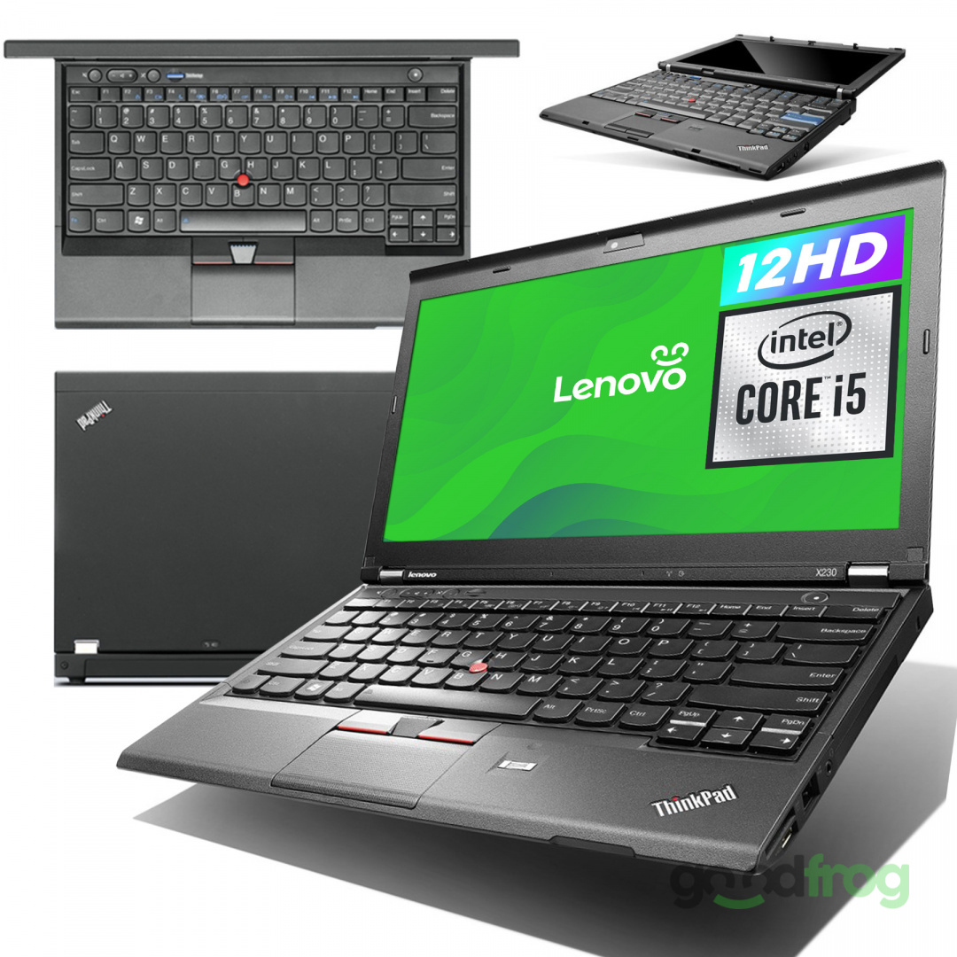 Lenovo Thinkpad X230 / 12,5" / i5 / 4GB / SSD 128GB / W10/7