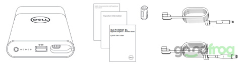 Zasilacz DELL Portable Power Companion (PH45W17-BA) / Powerbank 12800mAh Zasilacz DELL Portable Power Companion (PH45W17-BA) / Powerbank 12800mAh