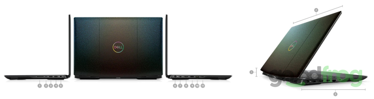 Dell Inspiron G5 5500 / 15" 300Hz / i7-10750H / 16GB / 512GB SSD / NVIDIA RTX Dell Inspiron G5 5500 / 15" 300Hz / i7-10750H / 16GB / 512GB SSD / NVIDIA RTX
