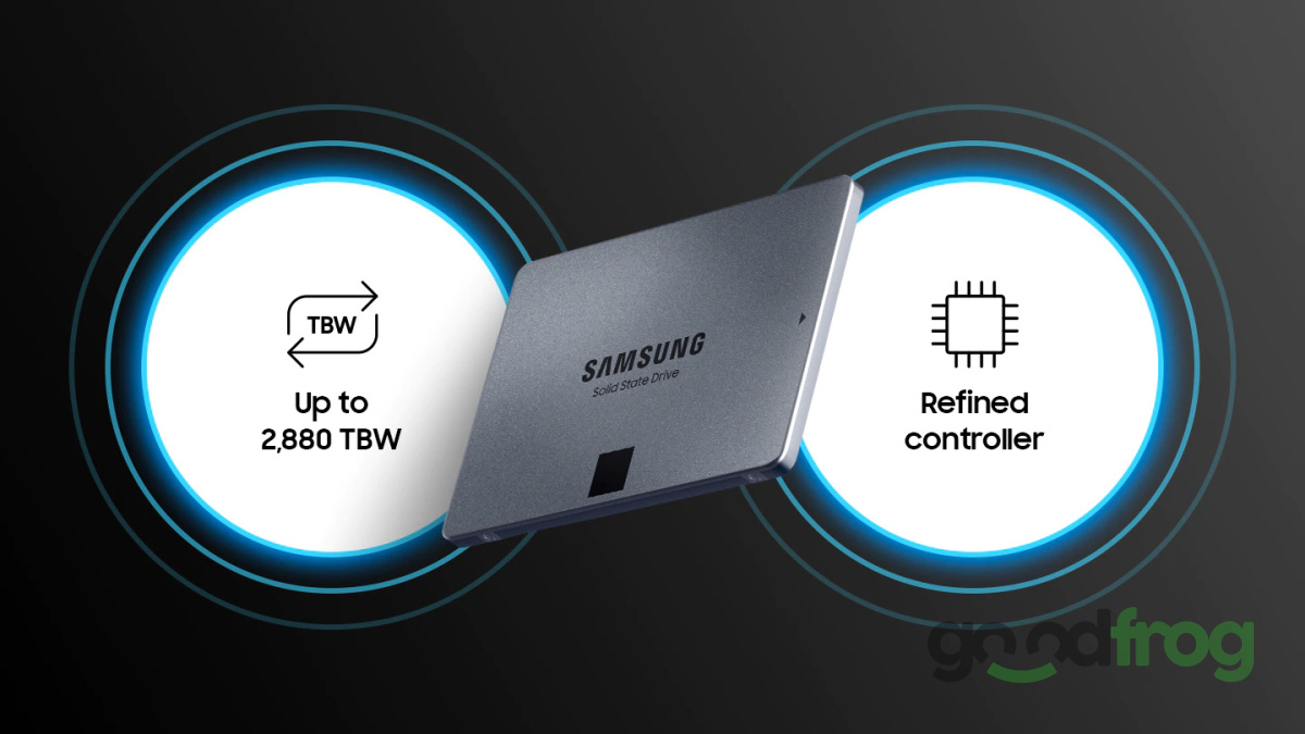 Dysk SSD Samsung 870 QVO / 2TB / SATA 2,5" Dysk SSD Samsung 870 QVO / 2TB / SATA 2,5"