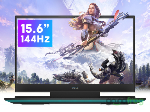 GAMING DELL 15 G7 7500 / 15" IPS / 144Hz / i7 6CORE / 64GB / 1000GB NVMe / GEFORCE RTX GAMING DELL 15 G7 7500 / 15" IPS / 144Hz / i7 6CORE / 64GB / 1000GB NVMe / GEFORCE RTX