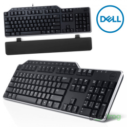 Biznesowa klawiatura multimedialna Dell KB522 (przewodowa) / QWRTY US/PL (spolszczona)