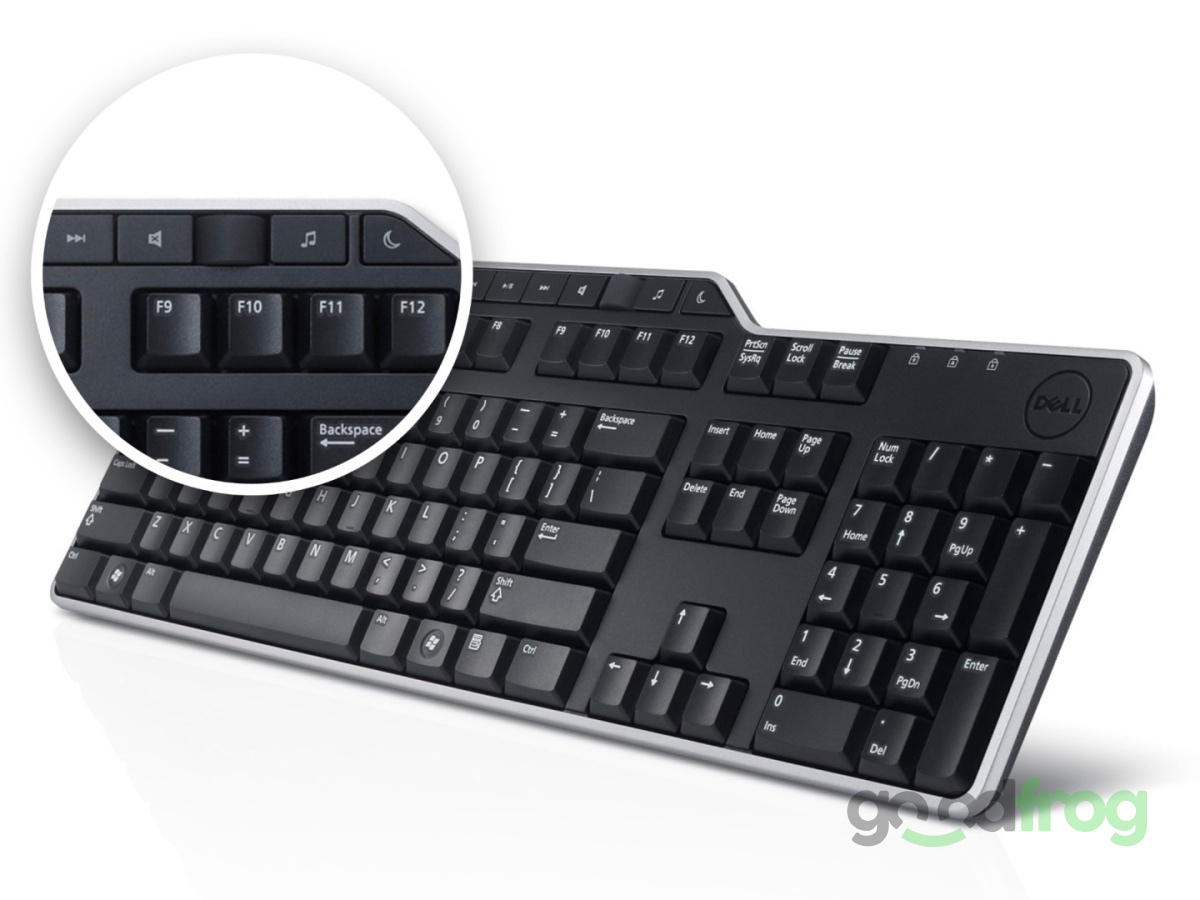 Biznesowa klawiatura multimedialna Dell KB522 (przewodowa) Biznesowa klawiatura multimedialna Dell KB522 (przewodowa)