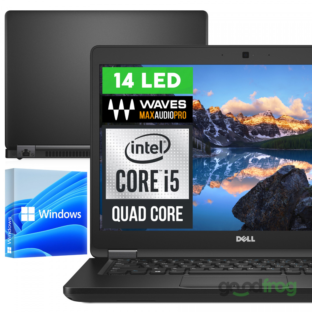 Dell Latitude 5480 / 14" / i5 4CORE / 16GB / 512GB SSD / W10 Dell Latitude 5480 / 14" / i5 4CORE / 16GB / 512GB SSD / W10