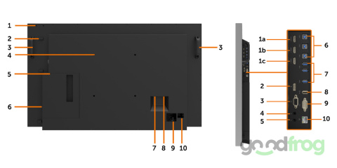 Monitor Dell C5518QT 4K / Interaktywny monitor dotykowy Monitor Dell C5518QT 4K / Interaktywny monitor dotykowy