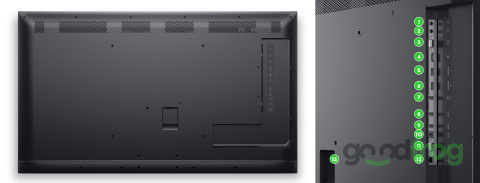 Monitor Dell C5519Q 4K / Do sali konferencyjnej / Uszkodzony Monitor Dell C5519Q 4K / Do sali konferencyjnej / Uszkodzony
