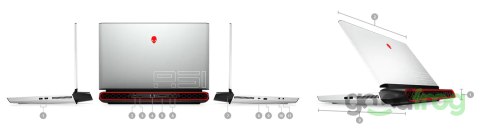 DELL ALIENWARE AREA-51M (White) / 17,3" / 144Hz / i9-9900K / 32GB / 3TB NVMe / NVIDIA DELL ALIENWARE AREA-51M (White) / 17,3" / 144Hz / i9-9900K / 32GB / 3TB NVMe / NVIDIA
