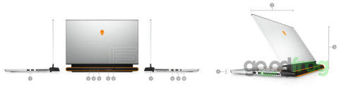 DELL ALIENWARE m15 R3 (Black) / 15,6" / 144Hz / i7-10750H / 16GB / 1TB NVMe / NVIDIA RTX DELL ALIENWARE m15 R3 (Black) / 15,6" / 144Hz / i7-10750H / 16GB / 1TB NVMe / NVIDIA RTX