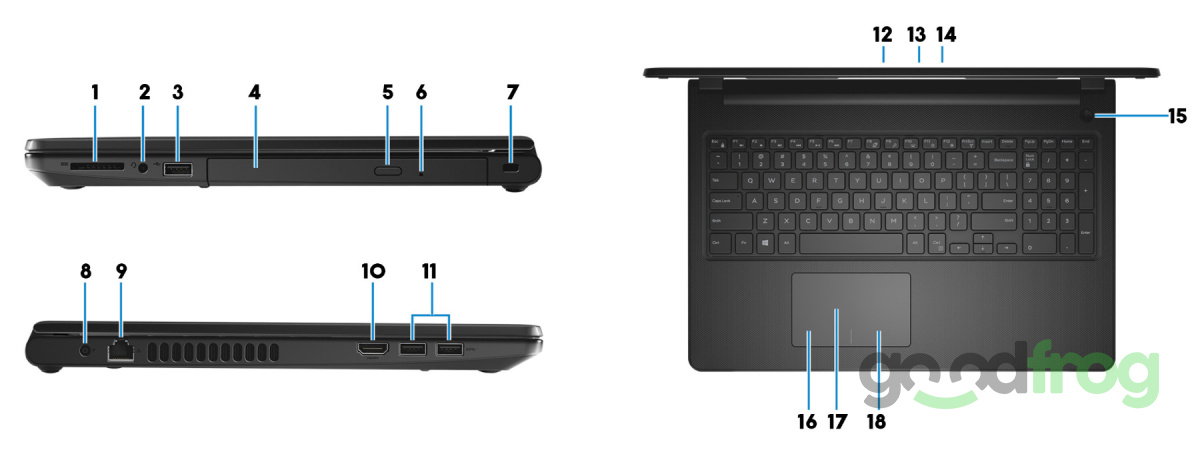 Dell Inspiron 15 3573 / 15.6" / INTEL UHD / 8GB / SSD 240GB / W10 Dell Inspiron 15 3573 / 15.6" / INTEL UHD / 8GB / SSD 240GB / W10