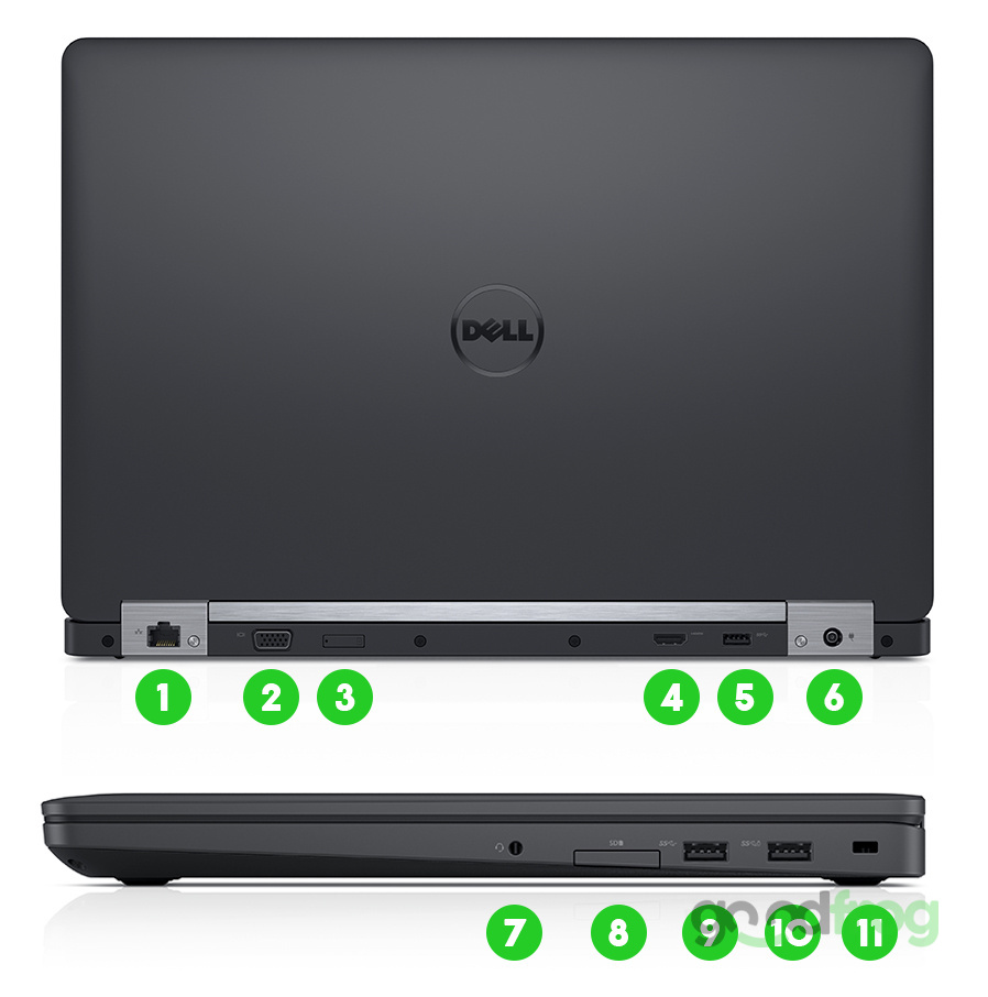 Dell Latitude E5570 / 15,6" / i7-6600U / 16GB / SSD 500GB / AMD Radeon / W10 Dell Latitude E5570 / 15,6" / i7-6600U / 16GB / SSD 500GB / AMD Radeon / W10