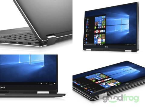 Dell XPS 13 9365 2W1 (Black) / 13,3" TOUCH / i7 / 16GB / SSD 512GB NVMe / W10/11