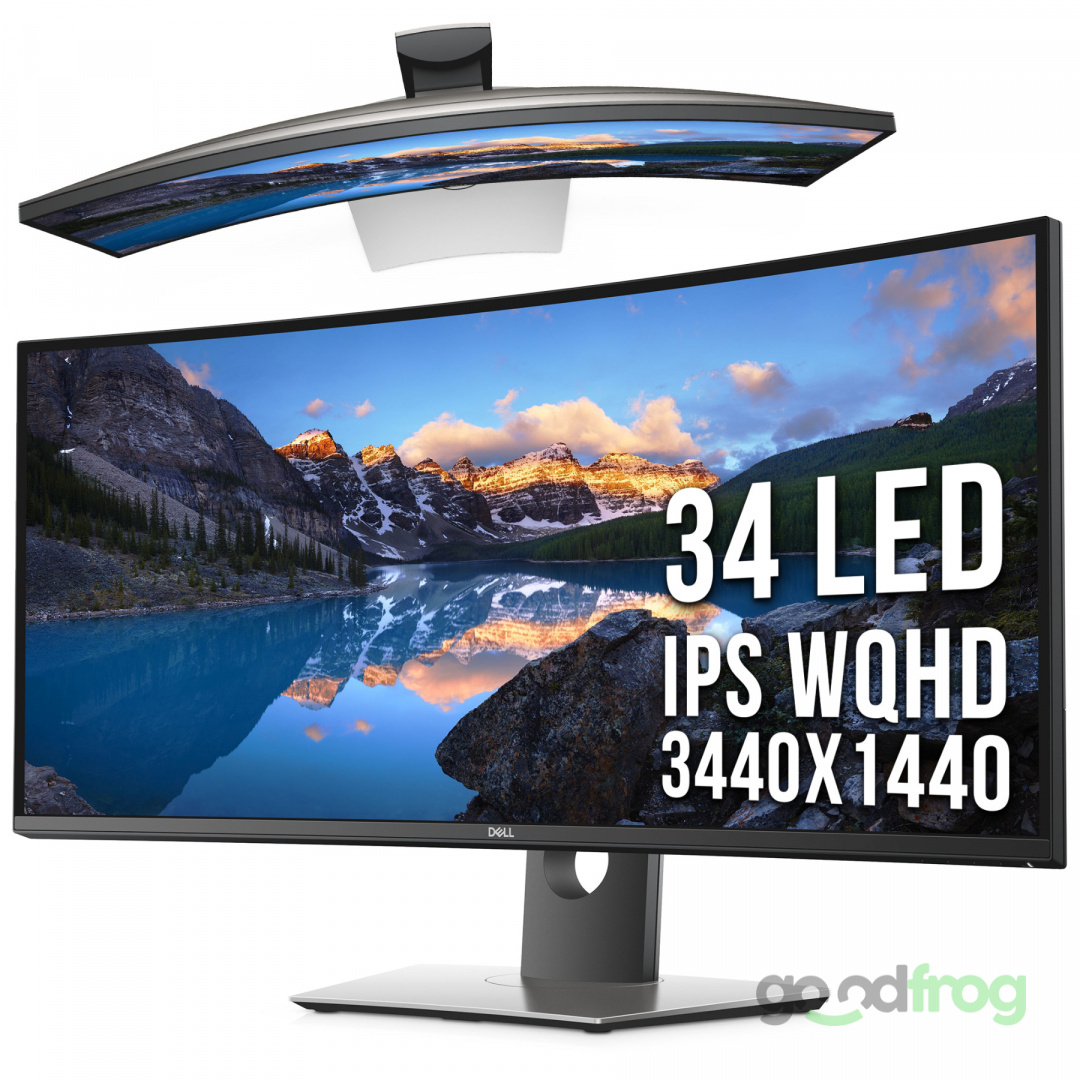 Zakrzywiony monitor Dell UltraSharp 34 U3419W / 34" / IPS / 3440 x 1440 / Outlet