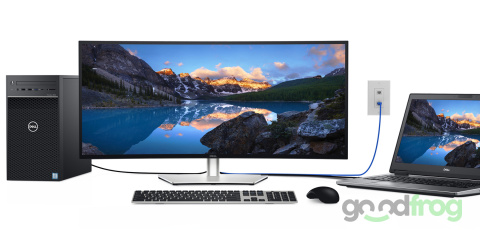 Zakrzywiony monitor Dell UltraSharp 34 U3421WE / 34" / IPS / 3440 x 1440 / Outlet Zakrzywiony monitor Dell UltraSharp 34 U3421WE / 34" / IPS / 3440 x 1440 / Outlet