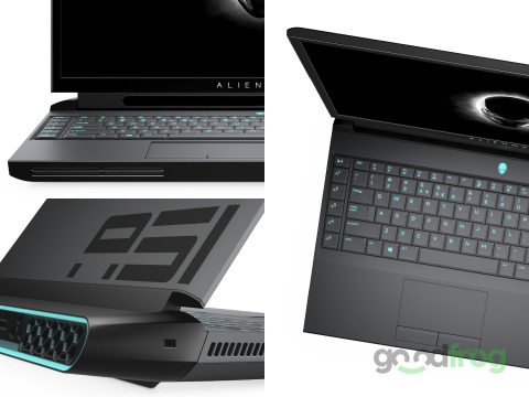 DELL ALIENWARE AREA-51M (Black) / 17,3" / 144Hz / i9-9900K / 32GB / 2,5TB NVMe / NVIDIA DELL ALIENWARE AREA-51M (Black) / 17,3" / 144Hz / i9-9900K / 32GB / 2,5TB NVMe / NVIDIA