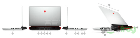 DELL ALIENWARE AREA-51M (Black) / 17,3" / 144Hz / i9-9900K / 32GB / 2,5TB NVMe / NVIDIA DELL ALIENWARE AREA-51M (Black) / 17,3" / 144Hz / i9-9900K / 32GB / 2,5TB NVMe / NVIDIA