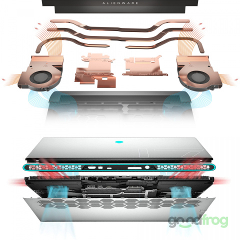 DELL ALIENWARE m17 R3 (Black) / 17,3" / i7-10750H / 16GB / 1TB NVMe / NVIDIA GTX