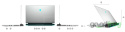 DELL ALIENWARE m17 R3 (White) / 17,3" / 300Hz / i9-10980HK / 32GB / 1TB NVMe / NVIDIA RTX 2070 Super