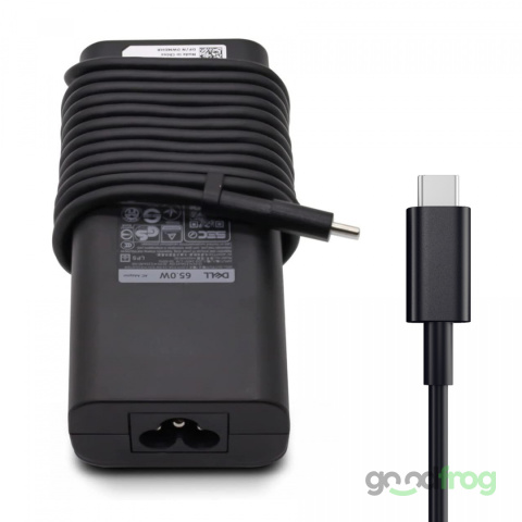 Oryginalny zasilacz DELL 65W (HA65NM190) / USB-C Oryginalny zasilacz DELL 65W (HA65NM190) / USB-C