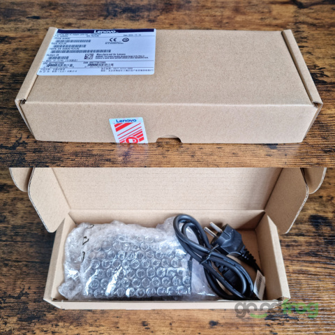 Oryginalny zasilacz Lenovo 65W 20V 3.25A / Slim TIP / Ładowarka + Kabel zasilający Oryginalny zasilacz Lenovo 65W 20V 3.25A / Slim TIP / Ładowarka + Kabel zasilający
