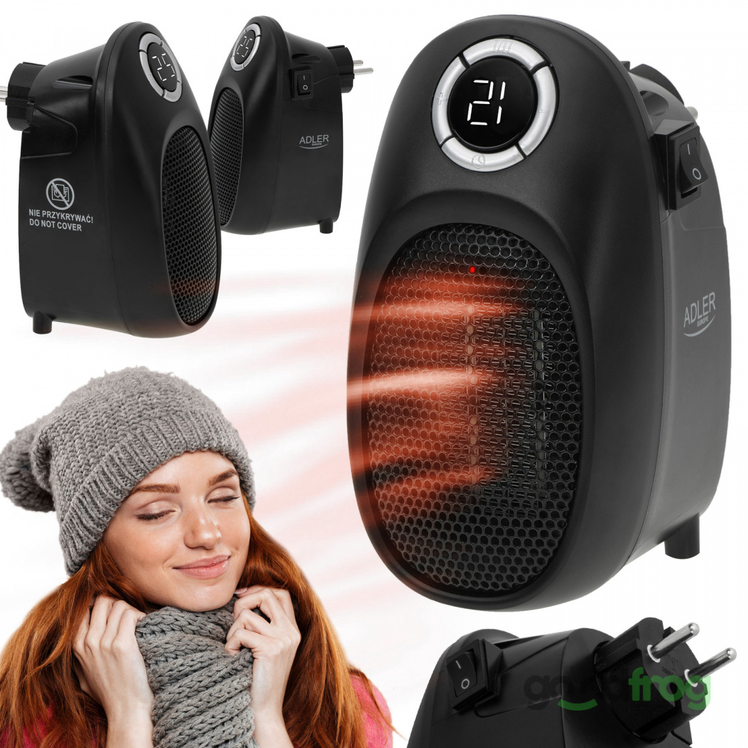 Termowentylator Adler (AD 7726) / Easy heater / Wiatrak / Grzejnik / 1500W Termowentylator Adler (AD 7726) / Easy heater / Wiatrak / Grzejnik / 1500W