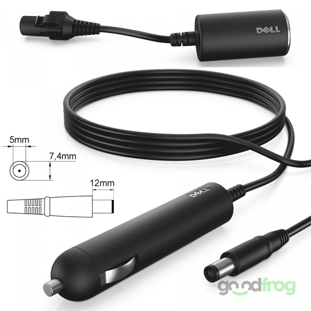 Zasilacz samochodowy Dell 90W Auto/Air (0D09RM) / 7.4/5mm PIN Zasilacz samochodowy Dell 90W Auto/Air (0D09RM) / 7.4/5mm PIN