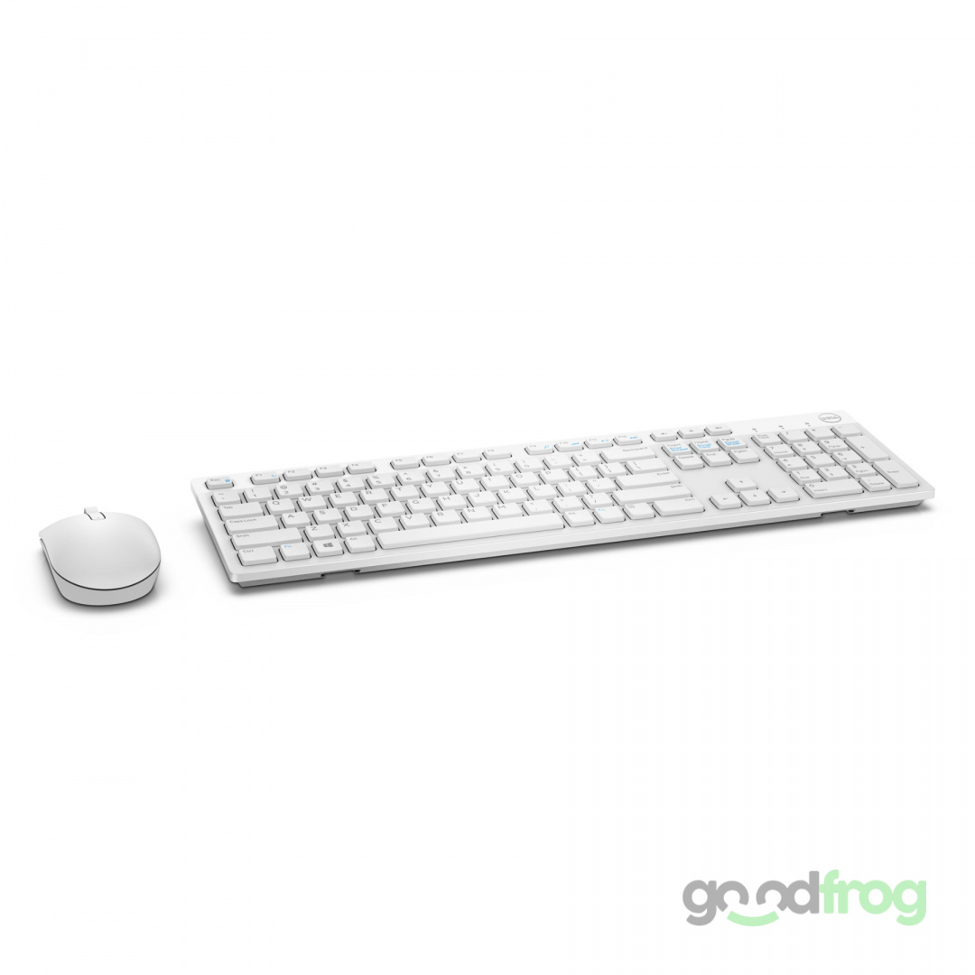 Dell Bezprzewodowa klawiatura + mysz (KM636) / Biały