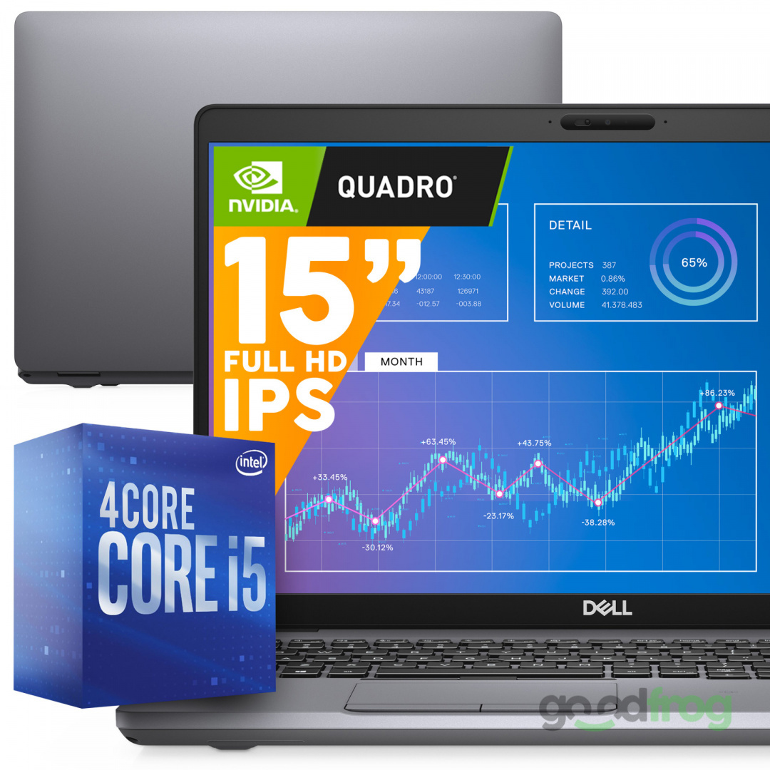 Dell Precision 3551 / 15,6" / FHD / i5 4CORE / 16GB / SSD NVMe / NVIDIA Dell Precision 3551 / 15,6" / FHD / i5 4CORE / 16GB / SSD NVMe / NVIDIA