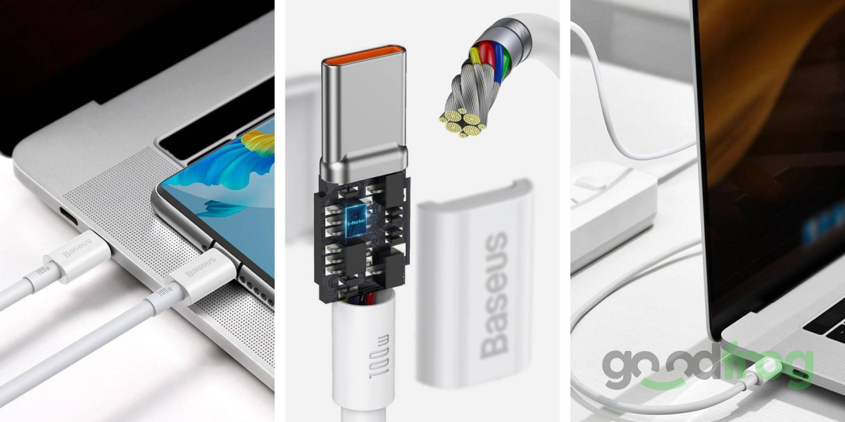 Oryginalny zasilacz Apple 61W (A1947) / USB-C Power Adapter / Macbook Pro / Outlet
