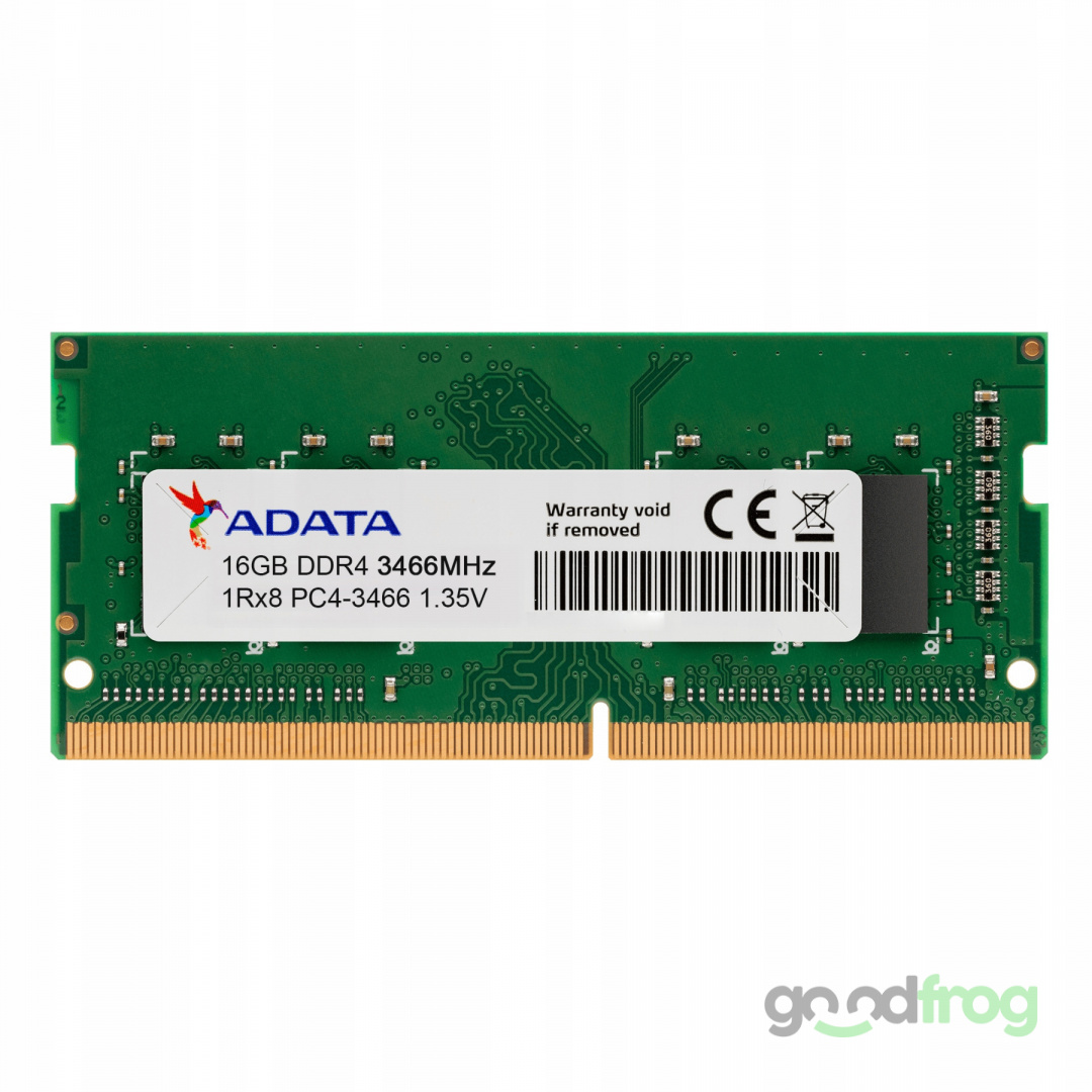 PAMIĘĆ RAM 16 GB DDR4 / ADATA / SODIMM / 1Rx8 PC4 / 3466 MHz