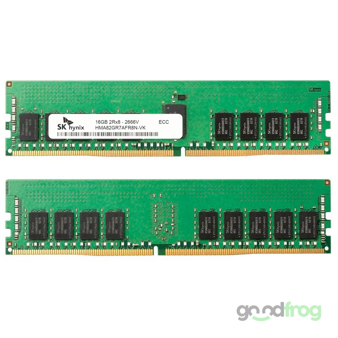 PAMIĘĆ RAM 16 GB DDR4 / SK HYNIX / DIMM / 2Rx8 PC4 / ECC / 2666 MHz / HMA82GR7AFR8N-VK