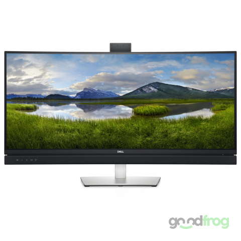 Zakrzywiony monitor Dell C3422WE / 34" / Kamera / Do wideokonferencji Zakrzywiony monitor Dell C3422WE / 34" / Kamera / Do wideokonferencji