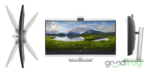 Zakrzywiony monitor Dell C3422WE / 34" / Kamera / Do wideokonferencji Zakrzywiony monitor Dell C3422WE / 34" / Kamera / Do wideokonferencji
