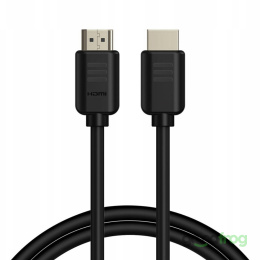 Kabel HDMI (M) - HDMI (M) / 1,8 m / Czarny