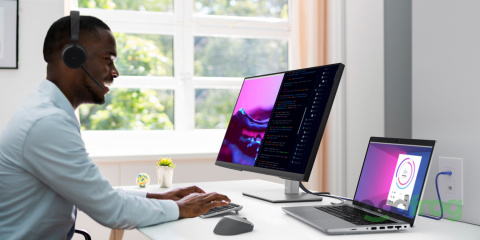 Monitor DELL P2423DE / 24" / IPS / QHD / 2560x1440 / USB-C / RJ45 /ComfortView Plus / Outlet Monitor DELL P2423DE / 24" / IPS / QHD / 2560x1440 / USB-C / RJ45 /ComfortView Plus / Outlet