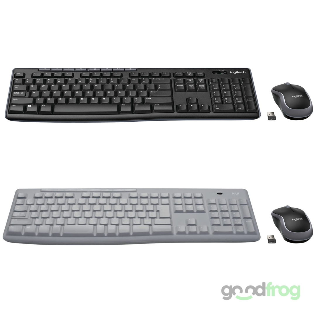 Multimedialny zestaw Logitech MK270 Klawiatura + Mysz (bezprzewodowy) / Czarny Multimedialny zestaw Logitech MK270 Klawiatura + Mysz (bezprzewodowy) / Czarny